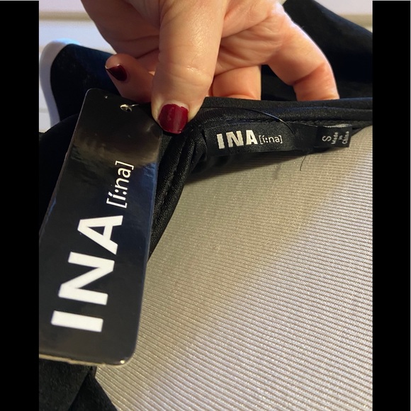 NWT~Fun Flirty One Shoulder Cocktail Dress by INA - Picture 6 of 8